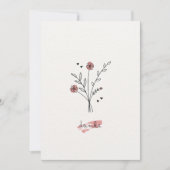 Minimalistische Dankeskarte Bedankkaart (Voorkant)