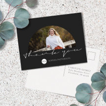Minimalistische Dankjefoto