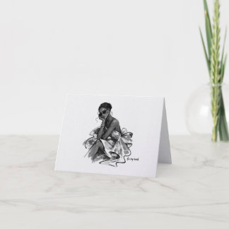 Minimalistische Denk Aan Jou Kaart | Op M'n Geest