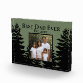 Minimalistische dennenboom personaliseren beste va fotoblokken (Rechts)