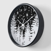 Minimalistische dennenboom silhouet personaliseren (Hoek)