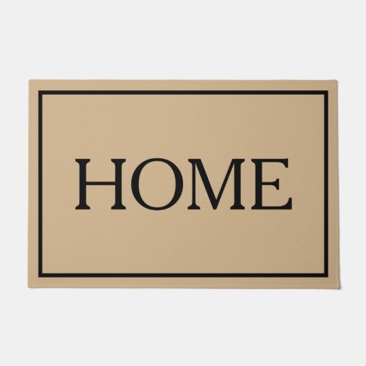 Minimalistische deurmat voor thuis (Voorkant)