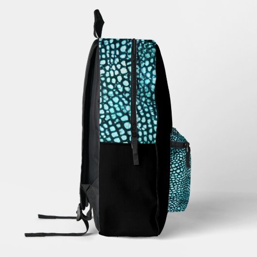 Minimalistische Dierenprint Modern Monogram Pickle Bedrukte Rugzak (Links)