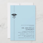 Minimalistische DNP Doctor of Nursing Practice Afg Kaart (Voorkant)