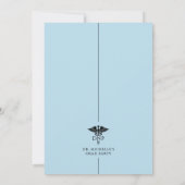 Minimalistische DNP Doctor of Nursing Practice Afg Kaart (Achterkant)