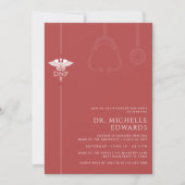 Minimalistische DNP Doctor of Nursing Practice Afg Kaart (Voorkant)