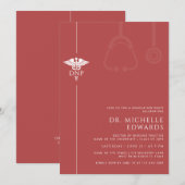 Minimalistische DNP Doctor of Nursing Practice Afg Kaart (Voorkant / Achterkant)