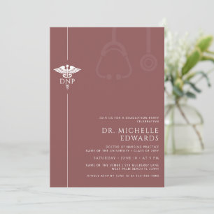Minimalistische DNP Doctor of Nursing Practice Afg Kaart