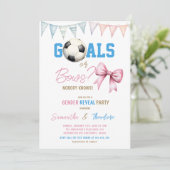 Minimalistische doelen of bogen jongen of meisje g kaart (Staand voorkant)