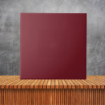 Minimalistische donkerrode effen kleur tegeltje<br><div class="desc">Minimalistische Donkerrode Effen Kleur Keuken en Badkamer</div>