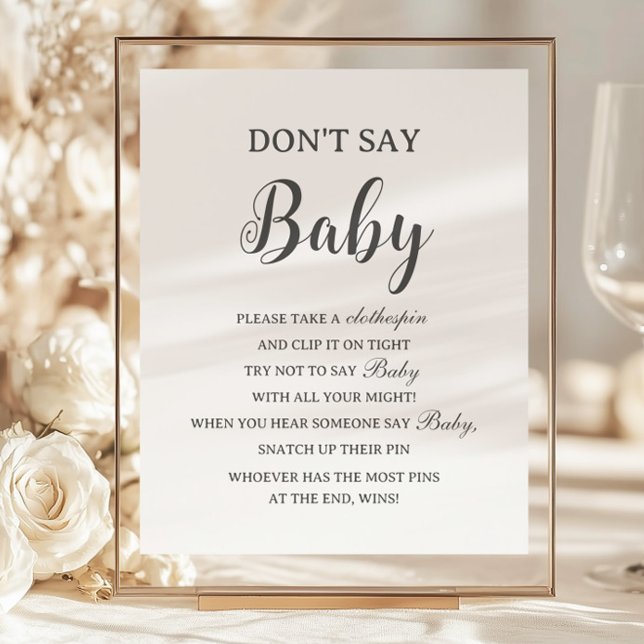 Minimalistische Don't Say Baby-game (Creator heeft geüpload)