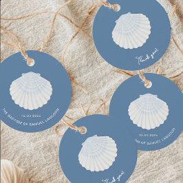 Minimalistische doop dank je wel Favor Tags Bedankjes Labels
