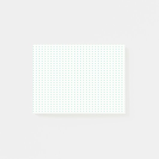 Minimalistische Dot Grid Post-it® notes – 4 x 3 in (Voorkant)
