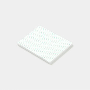 Minimalistische Dot Grid Post-it® notes – 4 x 3 in