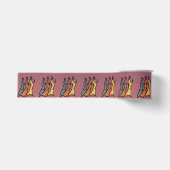 Minimalistische Drie Wijzen Grosgrain Lint (Voorkant)