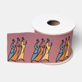 Minimalistische Drie Wijzen Grosgrain Lint