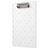 Minimalistische driehoek patroon hangmap set klembord (Links)