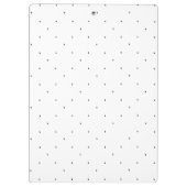 Minimalistische driehoek patroon hangmap set klembord (Achterkant)