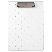 Minimalistische driehoek patroon hangmap set klembord (Voorkant)