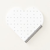 Minimalistische driehoek patroon hangmap set notitieboek (Achterkant)