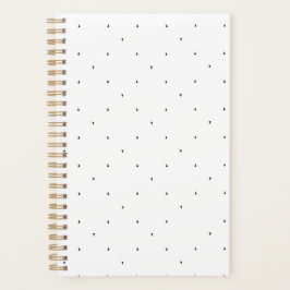 Minimalistische driehoek patroon hangmap set planner