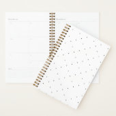 Minimalistische driehoek patroon hangmap set planner (Display)