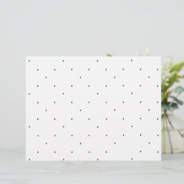 Minimalistische driehoek patroon mapjes set briefhoofd