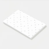 Minimalistische driehoek patroon mapjes set post-it® notes (Schuin)