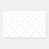 Minimalistische driehoek patroon mapjes set post-it® notes (Voorkant)