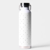 Minimalistische driehoek patroon mapjes set waterfles (Voorkant)