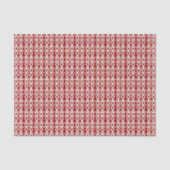Minimalistische Dubbele Gelukzaligheid Moderne Chi Tissuepapier (Voorkant)