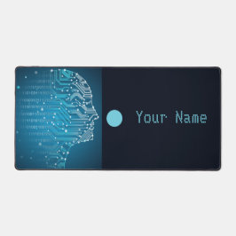 Minimalistische Dynamic AI Abstracte Singularity Bureaumat