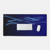 Minimalistische dynamische golven Abstract vloeien Bureaumat (Keyboard & Muis)