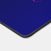 Minimalistische dynamische stromende bubbels bureaumat (Hoek)