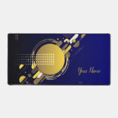 Minimalistische dynamische syncroniciteit Abstract Bureaumat (Voorkant)