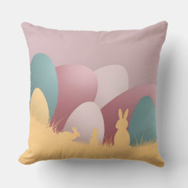 Minimalistische Easter Elegance Kussen