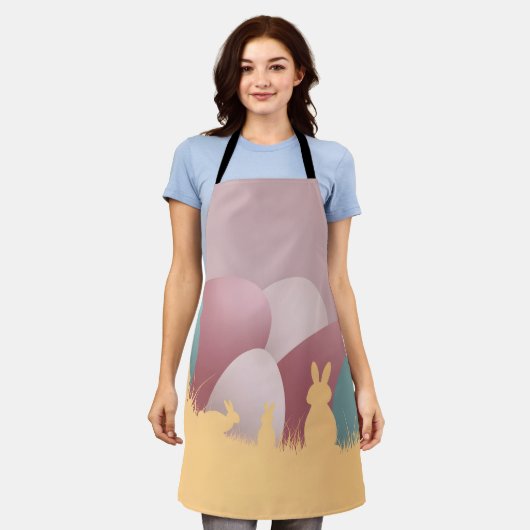 Minimalistische Easter Elegance Schort (Gedragen)