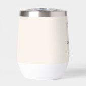 Minimalistische Ecru Palm Tree lijn Art Custom Bru (Voorkant)