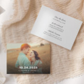 Minimalistische één foto | De datumbekendmaking op Kaart