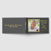 Minimalistische Eenvoudige Begrafenis Mermorial Fo Gastenboek (Volledig)