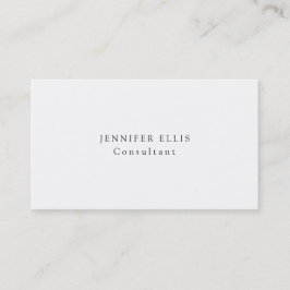 Minimalistische, eenvoudige en originele professio visitekaartje
