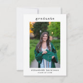 Minimalistische eenvoudige foto | Aankondiging Afs (Voorkant)