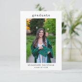 Minimalistische eenvoudige foto | Aankondiging Afs (Staand voorkant)