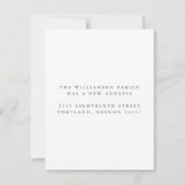 Minimalistische eenvoudige foto die we naar het th notitiekaartje (Achterkant)