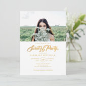 Minimalistische Eenvoudige foto van 16 partijen Kaart (Staand voorkant)