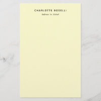 Minimalistische Eenvoudige Klassieke Professionele