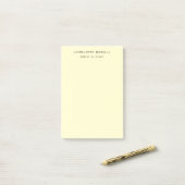 Minimalistische Eenvoudige Klassieke Professionele Post-it® Notes (Op bureau)
