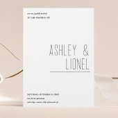 Minimalistische eenvoudige lay-out moderne typogra kaart