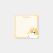 Minimalistische eenvoudige notities post-it® notes (Voorkant)