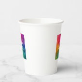 Minimalistische eenvoudige papercup Sjabloon Moder Papieren Bekers (Links)